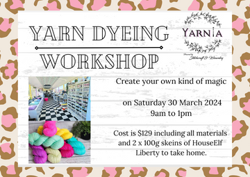 Yarn Dyeing Workshop